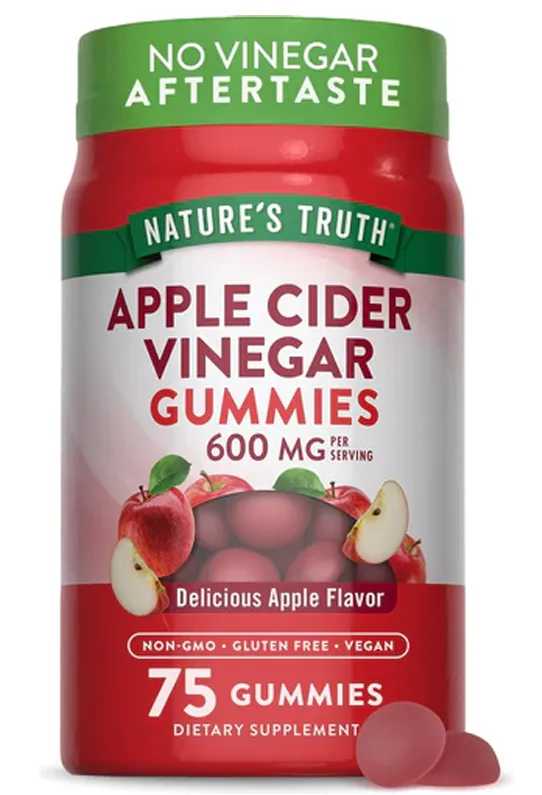 APPLE CIDER VINEGAR 600 MG - 75 Gummies APPLE CIDER VINEGAR 600 MG - 75 Gummies